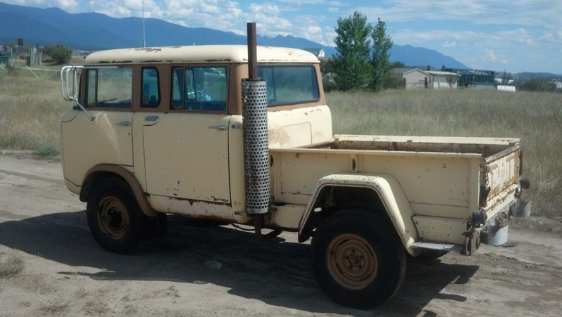Illustration for article titled Old crew cab dump